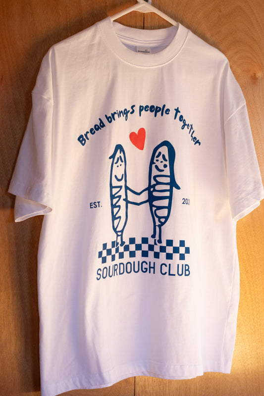 "Bread Brings People Together" Unisex Cotton Tee