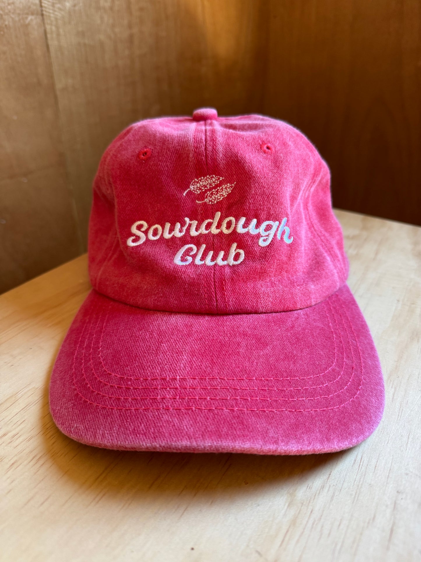 Red Vintage Cap, Sourdough Club