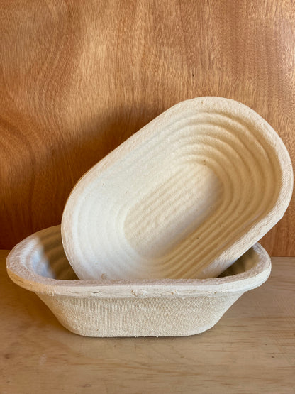 Oval Ridged Natural Fibre Banneton (750g)