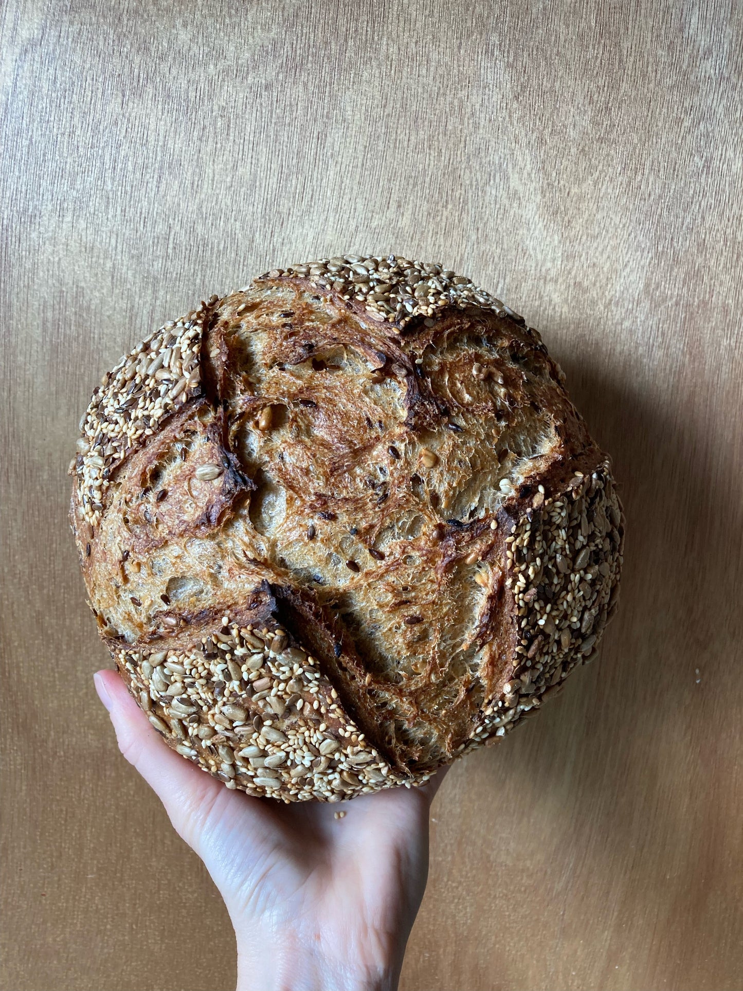 Three Seed Sourdough